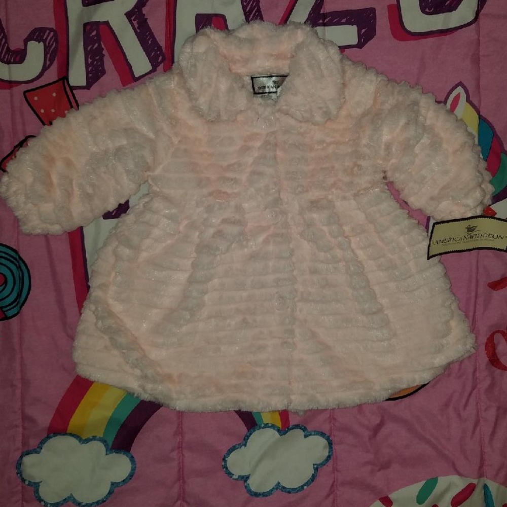 Faux Fur pink jacket